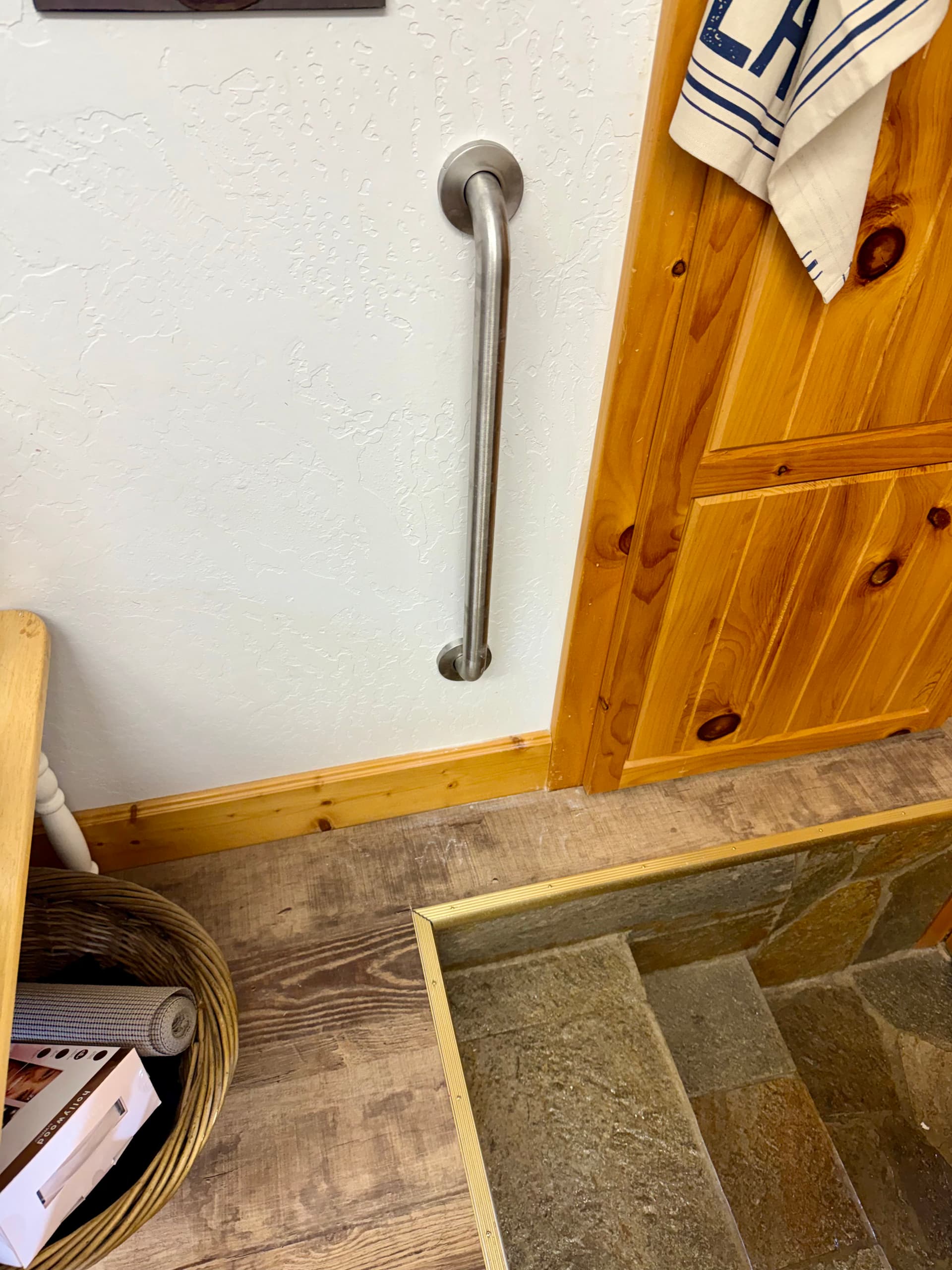 ADA-Compliant Grab Bar Installation for Stairs and Bathrooms image